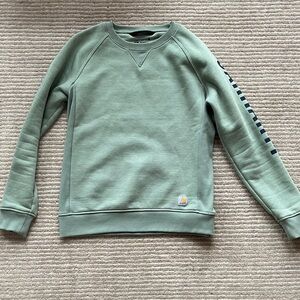 Carhartt Sage Green Crewneck Sweater